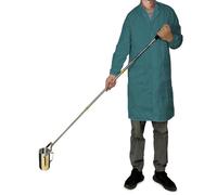 Campionatore d'acqua telescopico in acciaio inox, regolabile, 1,25-5 m, con mestolo girevole, cucchiaio girevole da 500 ml per campionamento efficiente dell'acqua, ideale per l'uso sul campo