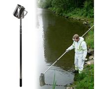 Campionatore della qualità dell'Acqua con Asta telescopica, Bicchiere a Pendolo in Acciaio Inossidabile da 500 ml/1000 ml, Strumento di campionamento dell'Acqua(1000ml,1.1-3m/3.6-9.8ft)