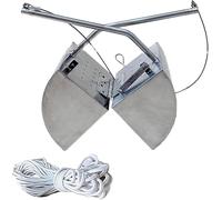 Campionatore Di Fanghi In Acciaio Inossidabile, Strumento Di Campionamento Di Fanghi Da 3L/5L Con Corda, For Una Raccolta Efficiente Del Fango Di Fondo In Fiumi, Laghi E Bacini Idrici(5L)