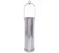Campionatore di fondo dell'olio, dispositivo di campionamento dell'olio in acciaio inossidabile/rame con corda da 16,4 piedi(Silver,500ml)