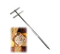 Campionatore for cereali in acciaio inossidabile - Campionatori da laboratorio, strumento portatile for il campionamento di mais, grano, riso e polvere(19mm,120cm/3.9FT)