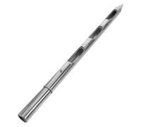 Campionatore per Cereali in Acciaio Inox 3 Fori Argento | Grano e Riso, Uso in Laboratorio e Prove, Struttura Leggera, Campionamento Uniforme