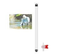 Campionatore per Serbatoi in PVC, campionatore per liquidi Ultraleggero, Tubo di Raccolta Campioni d'Acqua da 0,5 l/1 l per Test Cosmetici, Tubo di campionamento dell'Acqua per Acqua di Lago