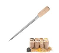 Campionatore per terreno, Campionatore di polvere e venature del legno e acciaio inossidabile di diverse dimensioni(9.8in)