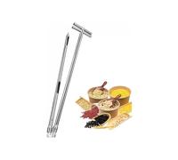 Campionatore per terreno, Sonda di campionamento for fertilizzanti in cemento in polvere di grano in acciaio inossidabile, argento, diverse dimensioni(32mm x 2.0m/1.3x 78.7inch)