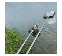 Campionatore telescopico d'acqua con tazza di raccolta, palo di campionamento regolabile per fiumi, laghi e stagni, tester di profondità portatile per uso ambientale e di laboratorio (acciaio