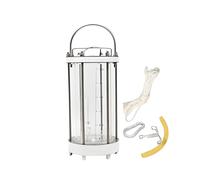 Campionatore telescopico della qualità dell'acqua, 5 l, in plastica, per monitoraggio ambientale, bicchiere di campionamento e mestolo per una raccolta accurata dei campioni d'acqua