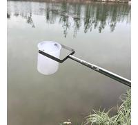 Campionatore telescopico dell'acqua con bicchiere in acciaio inox, asta di campionamento estensibile per test accurati della qualità dell'acqua, perfetto per il monitoraggio ambientale e la ricerca