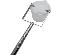 Campionatore telescopico di qualità dell'acqua, becher a pendolo in acciaio inossidabile, palo regolabile per campionamento dell'acqua da 1,2 m-5 m, mestolo verticale oscillante per test dell'acqua