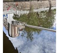 Campionatore Telescopico Per Acqua, Palo Per Campionatore D'acqua Da 500/1000 Ml Campionatore D'acqua Telescopico In Metallo Con Asta E Tazza Raccolta Di Campioni Di Qualità Dell'acqua(1000ml,3.6-9.8f