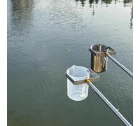 Campionatore verticale oscillante - Campionatore portatile in acciaio inox con asta telescopica, ideale per campionamento di fango, lago, fiume e testa di pozzo (1000 ml, 1,17 m-4 m)