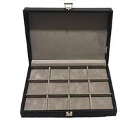 CAMPIONE COLLECTIONS - CC-GAL-MA9 Scatola porta orecchini e pendenti in eco pelle cofanetto espositore