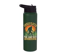 Campione del mondo Hide And Seek imbattuto - Sasquatch Bigfoot Stainless Steel Insulated Water Bottle