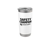 Campione della sicurezza - Lead by Example | Idea regalo professionale Bicchiere termico in acciaio inox doppia parete