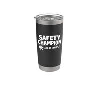 Campione della sicurezza - Lead by Example | Idea regalo professionale Bicchiere termico in acciaio inox doppia parete