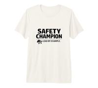 Campione della Sicurezza - Lead by Example | Idea Regalo Professionale Maglietta Premium