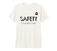 Campione della Sicurezza | Safety First | Idee Regalo per la Giornata della Sicurezza Maglietta Premium
