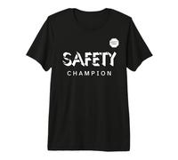 Campione della Sicurezza | Safety First | Idee Regalo per la Giornata della Sicurezza Maglietta Premium