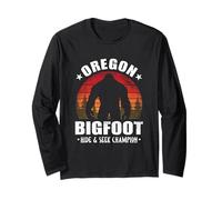 Campione dell'Oregon Bigfoot Sasquatch Sunset Hide and Seek Maglia a Manica