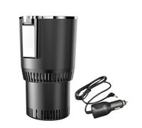 Campione Di Auto A Prova Di Slip E 10,5 X 16,5 Cm CAFFEATTO USB Per Auto, ABS, PVC, Alla Spinta Di Un Pulsante, Lo Schermo LCD Intelligente Mostra Opzioni Di Riscaldamento O Di Raffreddamento