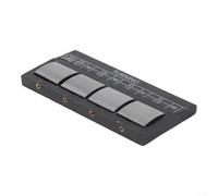 Campione di confronto di rugosità con varianti opzionali per tornio, fresatura piana e rettifica, adatto per il controllo dei pezzi in serie (tornio)