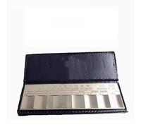 Campione di confronto di rugosità per la lavorazione del tornio Lega di nichel inossidabile 8X10X3Cm Ra0.012-6.3Um per controllo di qualità industriale e ispezione del pezzo CNC