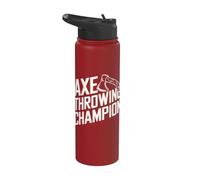 Campione di lancio dell'ascia Stainless Steel Insulated Water Bottle