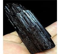 Campione di tormalina nera naturale con pietra preziosa grezza decorazione della stanza (Size : 600-650g)