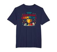 Campioni della Squadra da Sogno di Primo Grado Maglietta, Uomo Taglie Grandi, Navy, 6X Tall
