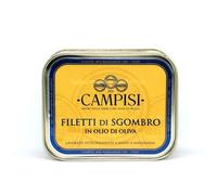 CAMPISI FILETTI DI SGOMBRO IN OLIO DI OLIVA 340 GR.