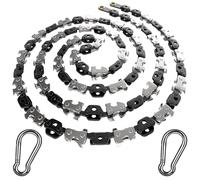CAMPNDOOR RS24CO - Sega a corda per arti alti, 134,6 cm, tipo a catena, zero sforzo 360 Arboricoltore
