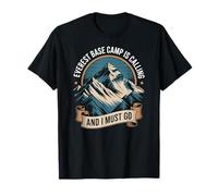 Campo base dell'Everest, Avventura all'aperto in montagna sulla neve Maglietta