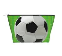 Campo da calcio, Borsa da toilette Borsa per trucco Borsa per cosmetici Borsa da toilette da viaggio portatile