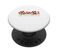 Campo di papaveri Fiori PopSockets PopGrip Adesivo
