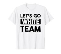 Campo estivo della competizione Let's Go White Team War Game Maglietta