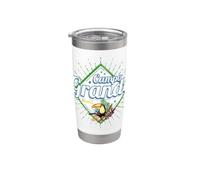 Campo Grande Mato Grosso do Sul Brasile Retro Toucano Bicchiere termico in acciaio inox doppia parete