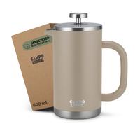 Campo Libre ® GIORGIO French Press in Acciaio Inossidabile Doppia Parete Isolata