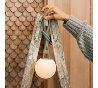 Campo Libre.® LENI Lampada da Campeggio - Luce da Esterno con Manico Flessibile, Lampada da Esterno Dimmerabile, Lanterna IPX4, 200 h di Autonomia, SqueezeShell Infrangibile, USB-C, Sfera, Verde