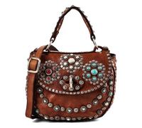 Campomaggi Afrodite Mini borsa a mano Vera Pelle 18 cm marrone