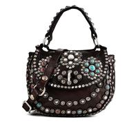 Campomaggi Afrodite Mini borsa a mano Vera Pelle 18 cm marrone