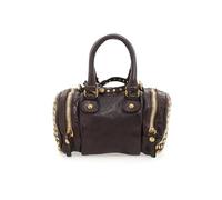 Campomaggi Borsa a secchiello marrone scuro, pelle, donna