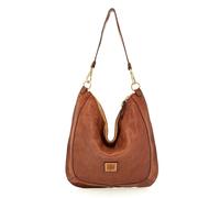 Campomaggi Borsa a spalla blu scuro / cognac / oro, Taglia One Size