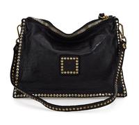 Campomaggi Borsa a tracolla nero, pelle, donna