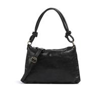 Campomaggi Borsa a spalla nero, pelle di vacchetta grana, donna