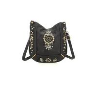 Campomaggi Borsa a tracolla nero, pelle, donna