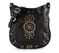 Campomaggi Nora Borsa a tracolla Vera Pelle 26 cm nero