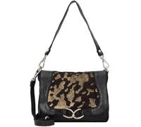 Campomaggi Borsa a tracolla Pelle 26 cm cioccolato+oro+t-nero (tasko01774)