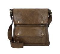 Campomaggi Borsa a tracolla Pelle 30 cm verde militare (tasko01804)