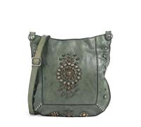 Campomaggi Nora Borsa a tracolla Pelle 26 cm verde