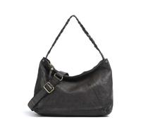 Campomaggi Borsa hobo grigio scuro, pelle, donna
